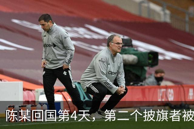 陈某回国第4天，第二个披旗者被揪了出来，现形后想销号跑路